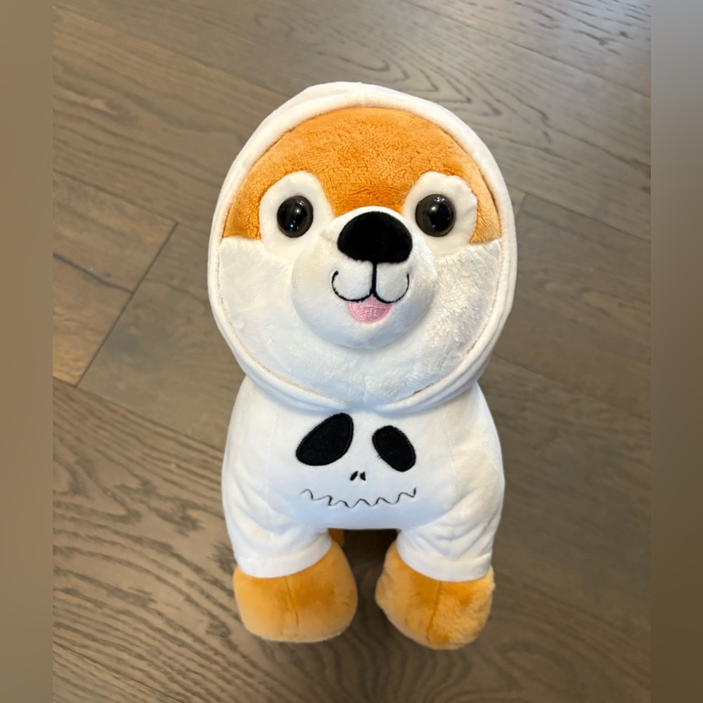 Miniso brand puppy plush toy new with tags ret $58. 14”